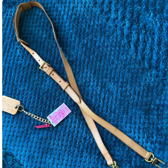Vachetta Leather Adjustable Crossbody Strap – Replacement Purse Strap For Women’s Bags, Shoulder To Crossbody